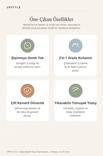 2'si 1 Arada Büyüyen Bebek Yüzme Simidi · Görsel 6