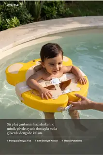 2'si 1 Arada Büyüyen Bebek Yüzme Simidi · Görsel 7