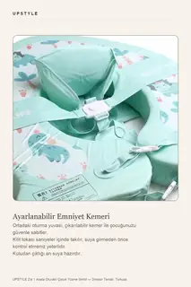 2'si 1 Arada Oturaklı Yüzme Simidi · Dinozor · Görsel 4