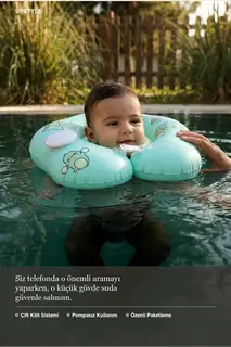 AquaPuf Çocuk Yüzme Simidi · Görsel 7