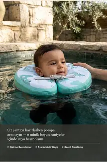Süngerli Dino Bebek Yüzme Simidi · Görsel 7