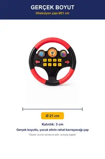 Sesli Işıklı Direksiyon Oyuncağı · Görsel 2