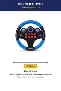 Sesli Işıklı Direksiyon Oyuncağı · Görsel 2