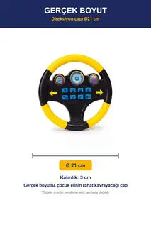 Sesli Işıklı Direksiyon Oyuncağı · Görsel 2