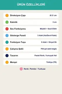 MiniSürücü Bebek Direksiyon Oyuncağı · Görsel 3