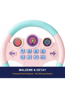 MiniSürücü Bebek Direksiyon Oyuncağı · Görsel 4