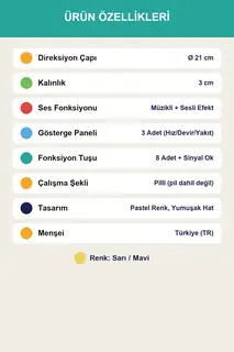 MiniSürücü Bebek Direksiyon Oyuncağı · Görsel 3