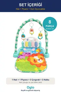 Piyanolu Bebek Oyun Halısı · Görsel 3