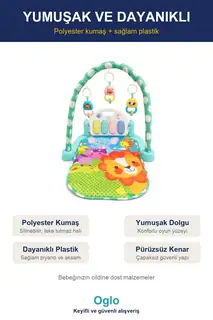 Piyanolu Bebek Oyun Halısı · Görsel 4