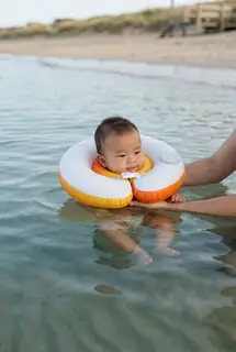 Kendinden Şişen Bebek Yüzme Simidi · Görsel 2