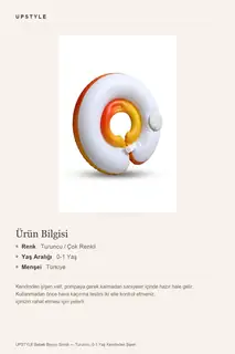 Kendinden Şişen Bebek Yüzme Simidi · Görsel 5