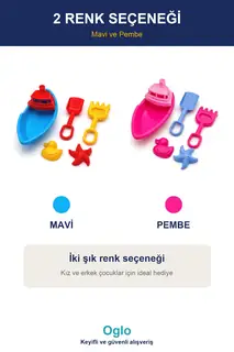 Tekne Formlu Plaj Kum Seti · Görsel 3