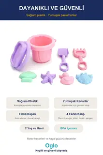 Unicorn Figürlü Kova Kürek Seti · Görsel 4