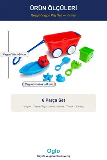 Gezgin Vagon Plaj Seti · Görsel 2