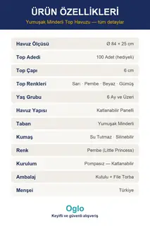 Minderli Top Havuzu ve 100 Top · Görsel 8