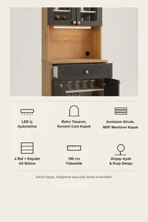 Barista Kahve Köşesi Dolabı · Görsel 7