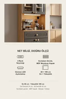 Barista Kahve Köşesi Dolabı · Görsel 8