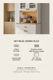 Barista Kahve Köşesi Dolabı · Görsel 8