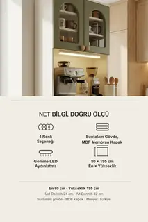 Barista Kahve Köşesi Dolabı · Görsel 8
