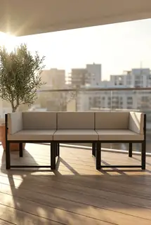 Brio 3'lü Bahçe ve Balkon Koltuk Takımı · Görsel 5