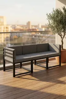 Brio 3'lü Bahçe ve Balkon Koltuk Takımı · Görsel 5