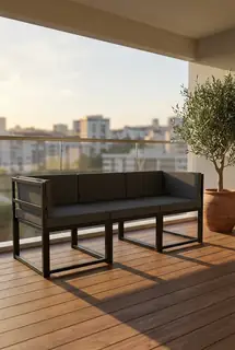 Brio 3'lü Bahçe ve Balkon Koltuk Takımı · Görsel 5