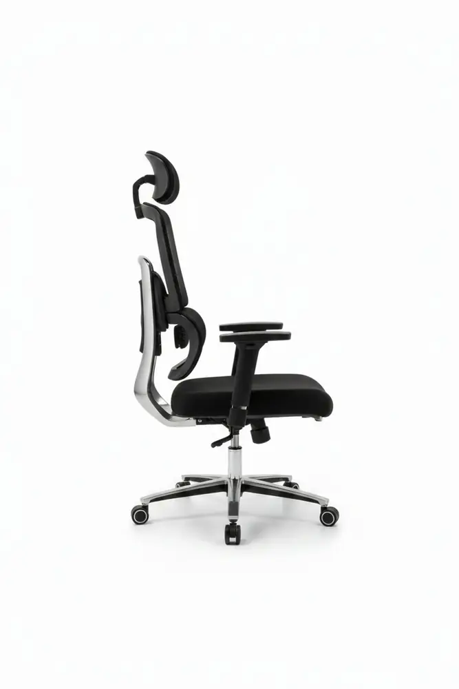 Efe Premium Ergonomik Ofis Koltuğu (3D Kolçak) – Siyah · Görsel 5