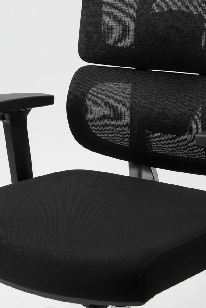 Efe Premium Ergonomik Ofis Koltuğu (3D Kolçak) – Siyah · Görsel 6