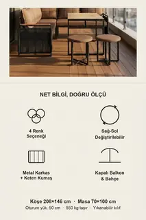 Laguna Köşe Oturma Takımı · Görsel 8