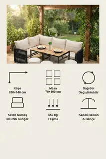 Laguna Köşe Oturma Takımı · Görsel 7