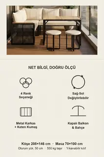 Laguna Köşe Oturma Takımı · Görsel 8