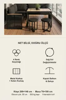 Laguna Köşe Oturma Takımı · Görsel 8