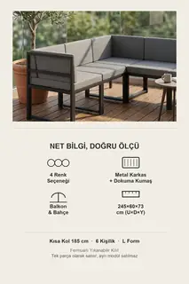 Luno L Köşe Koltuk Takımı · Görsel 8