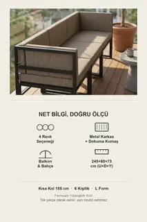 Luno L Köşe Koltuk Takımı · Görsel 8