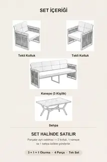 Maris Bahçe ve Balkon Oturma Takımı · Görsel 4