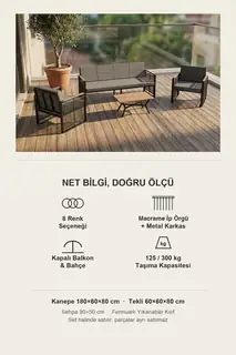 Maris Bahçe ve Balkon Oturma Takımı · Görsel 8