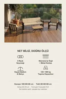 Maris Bahçe ve Balkon Oturma Takımı · Görsel 8