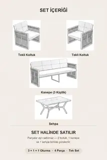 Maris Bahçe ve Balkon Oturma Takımı · Görsel 4
