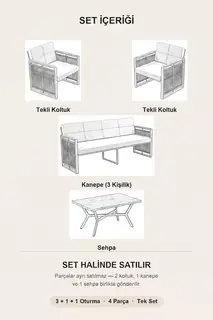 Maris Bahçe ve Balkon Oturma Takımı · Görsel 4