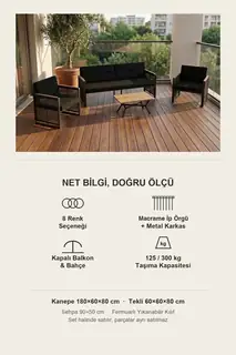 Maris Bahçe ve Balkon Oturma Takımı · Görsel 8