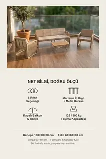 Maris Bahçe ve Balkon Oturma Takımı · Görsel 8