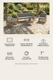 Maris Bahçe ve Balkon Oturma Takımı · Görsel 7