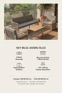 Maris Bahçe ve Balkon Oturma Takımı · Görsel 8