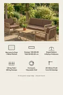 Maris Bahçe ve Balkon Oturma Takımı · Görsel 7