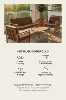 Maris Bahçe ve Balkon Oturma Takımı · Görsel 8