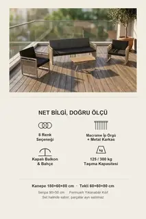 Maris Bahçe ve Balkon Oturma Takımı · Görsel 8
