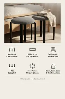 Mila İstiflenebilir Puf · Görsel 7