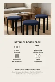 Mila İstiflenebilir Puf · Görsel 8