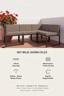 Nora Modüler Köşe Koltuk Takımı · Görsel 8