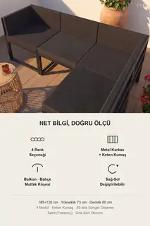 Nora Modüler Köşe Koltuk Takımı · Görsel 8